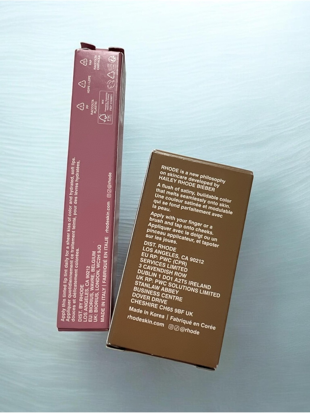 Rhode pocket blush and peptide lip tint - Picture 4 of 5